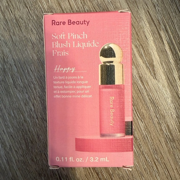 Rare Beauty Soft Pinch Liquid Blush Happy Mini 3.2ml Travel Size New - Picture 2 of 6